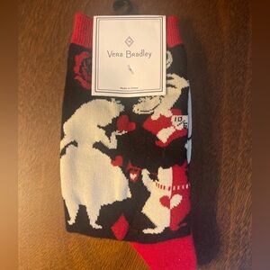 BNWT - Vera Bradley Alice in Wonderland Socks